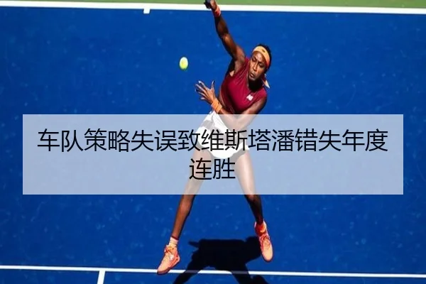 车队策略失误致维斯塔潘错失年度连胜